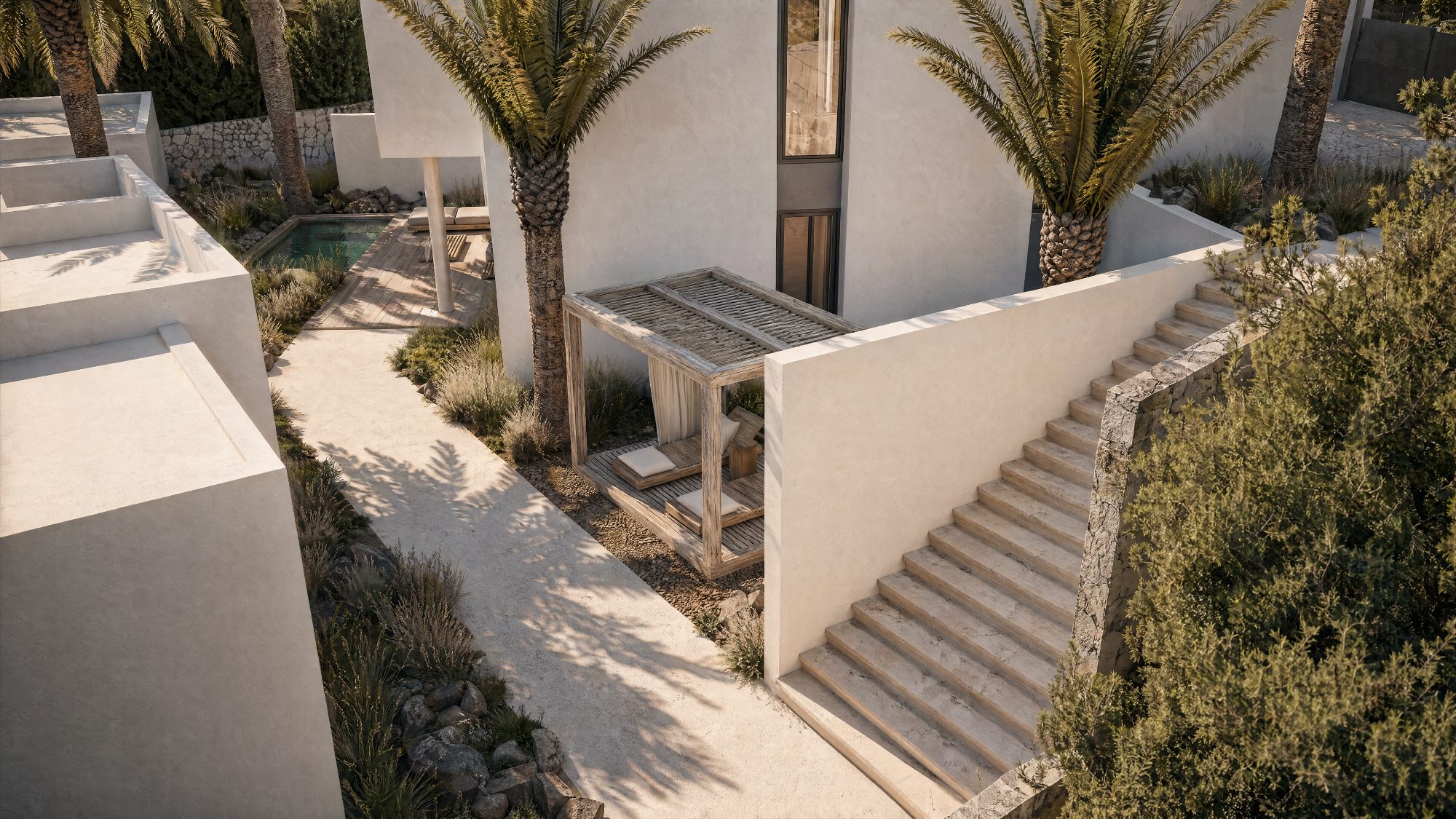 Ananda Resort — exterior architectural rendering — Curaçao