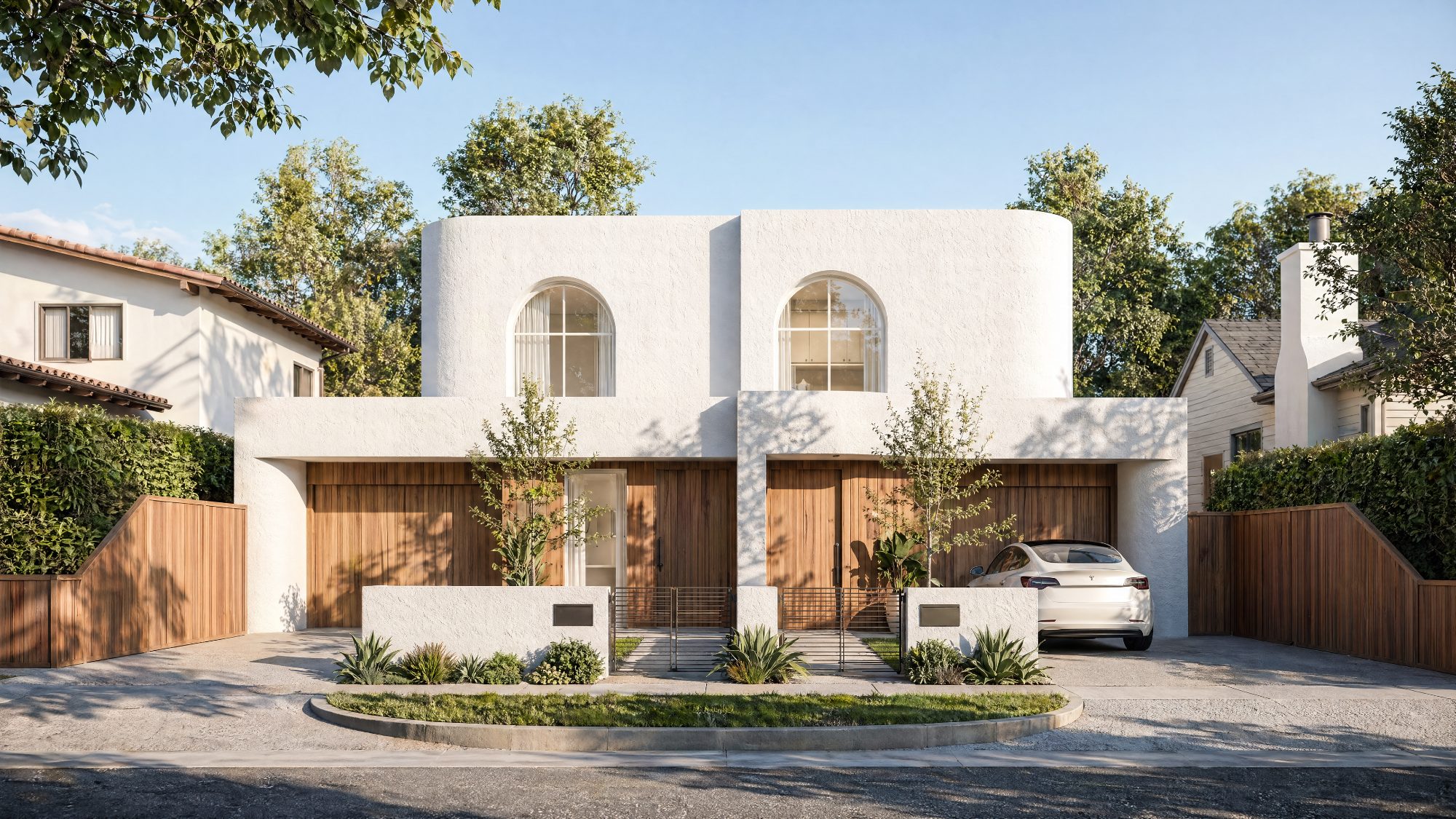 Exterior rendering — 15 Grange